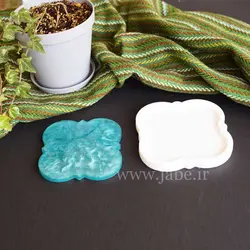 قالب سیلیکونی رزین مدل کاشی مراکشی گوشه گرد 12.5*12.5 سانتی متر