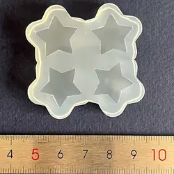 قالب سیلیکونی اشکال زیور آلات طرح ستاره چهار تایی