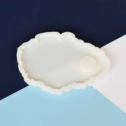 قالب سیلیکونی رزین مدل پالت میکاپ طرح ژئود 12*9 سانتی متر