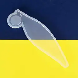 قالب سیلیکونی رزین مدل جا عودی وارمردار طرح برگ 8*26 سانتی متر