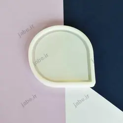 قالب سیلیکونی رزین مدل زیرلیوانی اشک لبه دار 17.5*14.5 سانتی متر