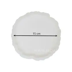 قالب سیلیکونی رزین مدل ژئود کلاسیک قطر 15 سانتی‌متر