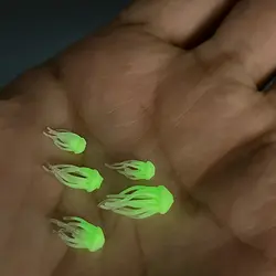 ماکت عروس دریایی شب تاب سبز بسته پنجاه عددی