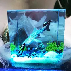 ماکت عروس دریایی شب تاب سبز بسته پنجاه عددی