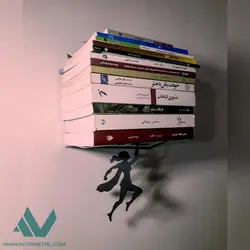 نگهدارنده کتاب طرح فرشته(دیواری)