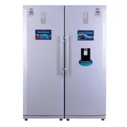 یخچال فریزر کلور دوقلو سفید مدل 101