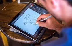 مایکروسافت سرفیس پرو3  | 8GB RAM | 256GB | I5 همراه با کیبورد