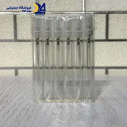 شیشه عطر ویال 10 میل (لوله‌ای)