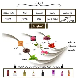 عطر آنتونیو روسینی گلامور Antonio Rossini Glamour