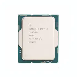 پردازنده بدون باکس اینتل Core i3 13100 Raptor LakeIntel Core i3-13100 Raptor Lake LGA1700 13th Gen Tray Processer