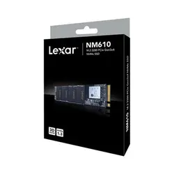 اس اس دی لکسار NM620 M.2 2280 NVMe 2TBLexar NM620 2280 PCIe Gen3x4 NVMe 2TB M.2 SSD