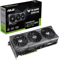 کارت گرافیک ایسوس TUF RTX 4070 SUPER OC 12GB Black