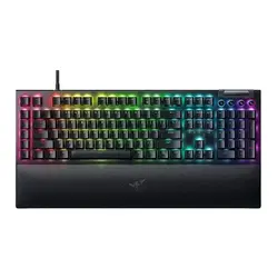 کیبورد گیمینگ ریزر Blackwidow V4 GREEN Switches