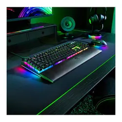 کیبورد گیمینگ ریزر Blackwidow V4 GREEN Switches
