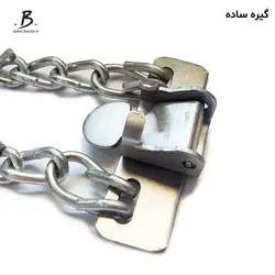 زنجیر چرخ کمربندی یخ شکن گالوانیزه - سایز  16-17-18-19