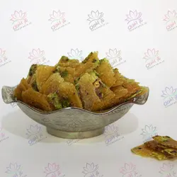 پولک پسته ای نازآفرین - فروشگاه نازآفرین