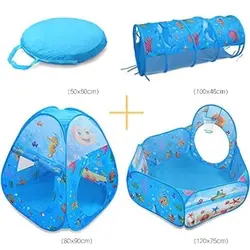چادر کودک استخردار اصل | استخر توپ بهمراه چادر طرح دریا اورجینال | چادر کودک به همراه تونل و استخر توپ و کیف نگهدارنده اورجینال طرح دریا - فروشگاه اینترنتی دبی مد