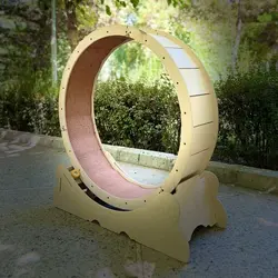 قیمت و خرید تردمیل حیوانات گربه ، سگ ( محصول کاربردی برای تخلیه انرژی ) | تردمیل دورانی حیوان خانگی | کیفیت عالی - فروشگاه اینترنتی دبی مد