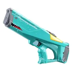 قیمت و خرید تفنگ آب پاش شارژی مدل Electric Water Gun طرح کوسه رنگ آبی | اسباب بازی تفنگ آبپاش کیفیت عالی - فروشگاه اینترنتی دبی مد