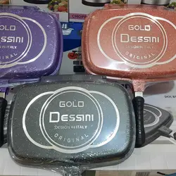 قیمت و خرید ماهیتابه رژیمی دسینی ایتالیایی اصل اورجینال رنگی وگرانیت اصل | جهیزیه عروس | هدیه روز زن | ماهیتابه چدن | مناسب انواع غذا | ماهیتابه گرانیتی - فروشگاه اینترنتی دبی مد