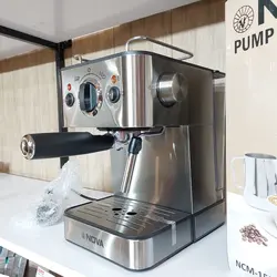 قیمت و خرید قهوه ساز و اسپرسو ساز نوا 159 اصل با موتور و پمپ ایتالیایی اصل و تمامی ملزومات و سینی حرارتی | جهیزیه عروس | قهوه ساز اصل | مناسب کافه و سوپر مارکت - فروشگاه اینترنتی دبی مد