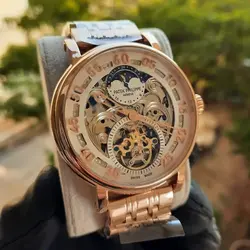 قیمت و خرید ساعت مردانه اتوماتیک سوپر لاکچری پتک فیلیپ Patek philippe | ساعت مچی مردانه | ساعت پسرانه | ساعت اصل | ساعت اورجینال | ساعت شیک | هدیه روز مرد | ساعت خارجی - فروشگاه اینترنتی دبی مد