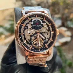 قیمت و خرید ساعت مردانه اتوماتیک سوپر لاکچری Patek philippe | ساعت مچی مردانه | ساعت پسرانه | ساعت اصل | ساعت شیک | ساعت اورجینال | هدیه روز مرد | ساعت خارجی - فروشگاه اینترنتی دبی مد