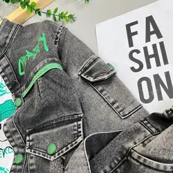 قیمت و خرید ست سه تیکه جین سایز 40 تا 65 | لباس جین بچه گانه | لباس پسرانه | لباس جین پسرانه | ست لباس پسرانه - فروشگاه اینترنتی دبی مد