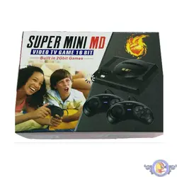 کنسول بازی سگا مدل Super mini for M D 16 bit|همراه 208 بازی