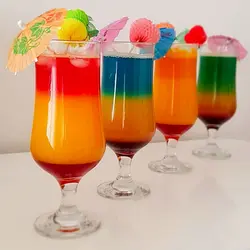 گیلاس نوشابه ای ساچی