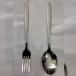 قاشق و چنگال یونیک 6 نفره فله ای کد پنج