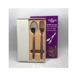 قاشق و چنگال یونیک 6 نفره فله ای کد پنج