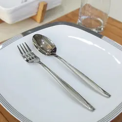 قاشق و چنگال یونیک 6 نفره فله ای کد یک