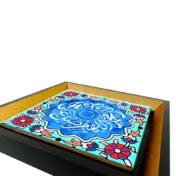 تابلو کاشی صلوات 2B 27