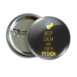 پیکسل keep calm and code in python مدل Z 6