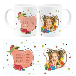 ماگ ماه مرداد (عکسدار و تقویم دار) مدل AV 97