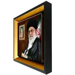 تابلو کاشی رهبر و قاب عکس امام خمینی مدل 2Y 5