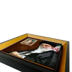 تابلو کاشی رهبر و قاب عکس امام خمینی مدل 2Y 5