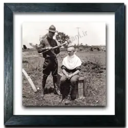 تابلو کوتاه کردن مو با تبر طرح N 43