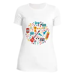 تیشرت گیتار مدل AC 3