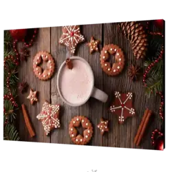 تابلو شاسی شیرینی های کریسمسی مدل AK6