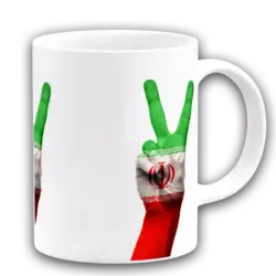 ماگ پرچم ایران مدل AE1