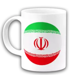 ماگ پرچم ایران مدل AE2