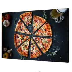 تابلو شاسی پیتزای سبزیجات مدل V27