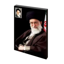 تابلو شاسی رهبری و قاب عکس امام خمینی مدل 2R56