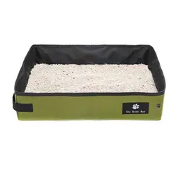 ظرف خاک پرتابل (تاشو) گربه - پت شاپ پتتینگ