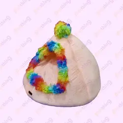 جای خواب سقف دار کلبه سرخپوستی سگ و گربه - پت شاپ پتتینگ