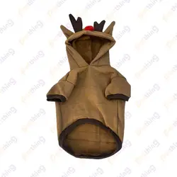 هودی سگ و گربه طرح گوزن مدل 05Q - پت شاپ پتتینگ