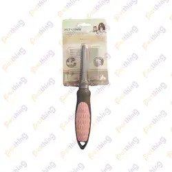 شانه گره بازکن دو طرفه مخصوص سگ و گربه رز پت