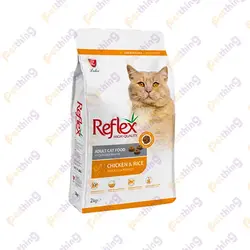غذا خشک گربه بالغ رفلکس طعم مرغ - بسته 2 کیلو شرکتی